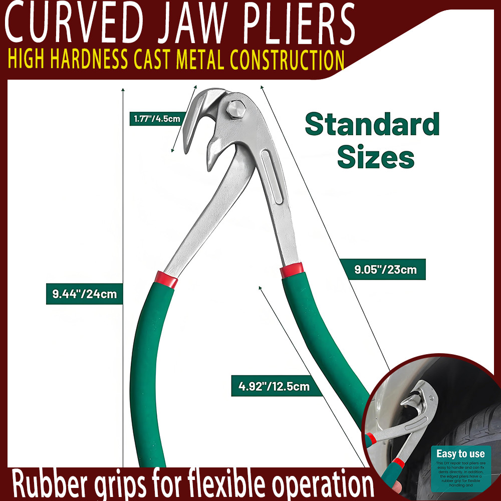 Car Door Fender Panel Crimp Dent Edge Pliers Car Fender Edge Repair Paintless