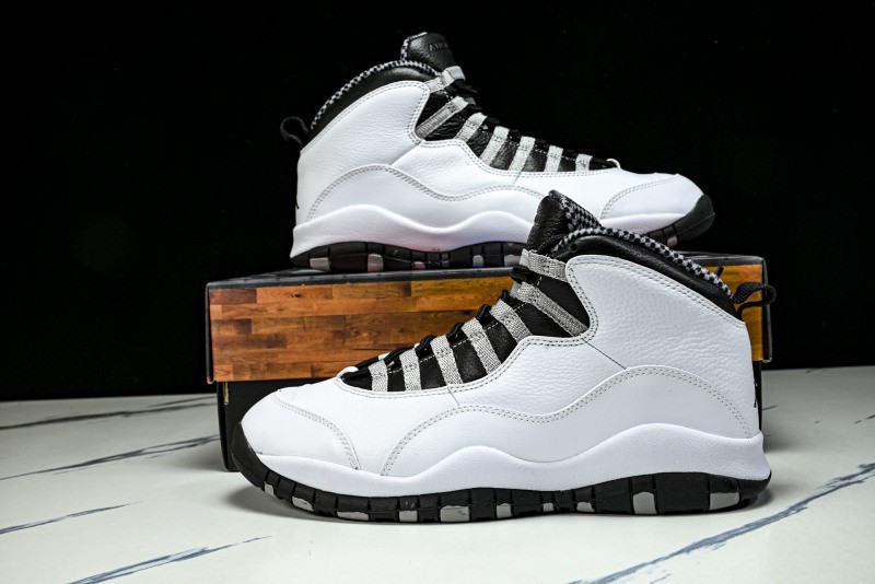 AJ 10 Retro OG Steel (2025) HJ6779-104 Men's Shoe Sizes 7-13 (New With Box)