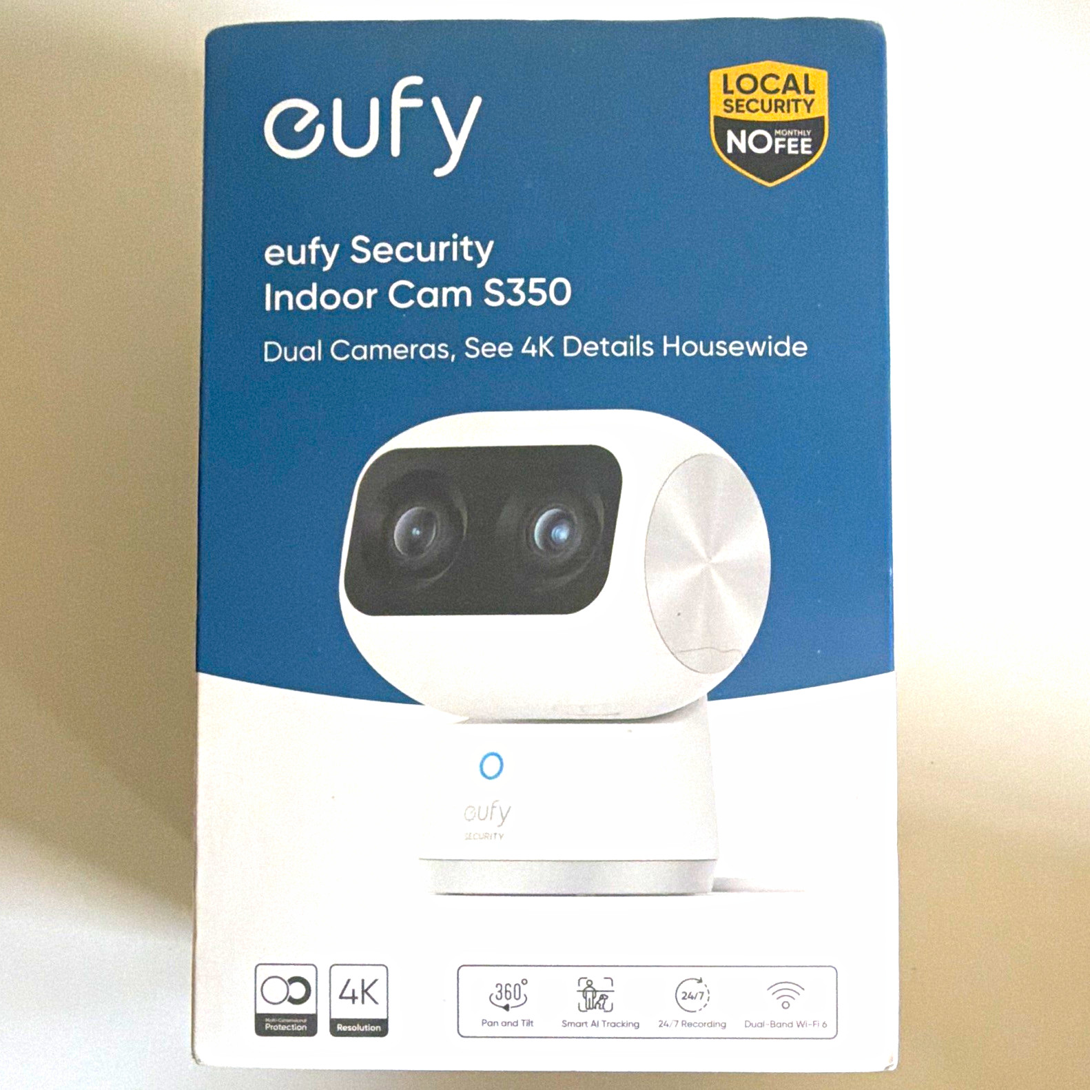 eufy Indoor Cam S350 4K Dual Cameras