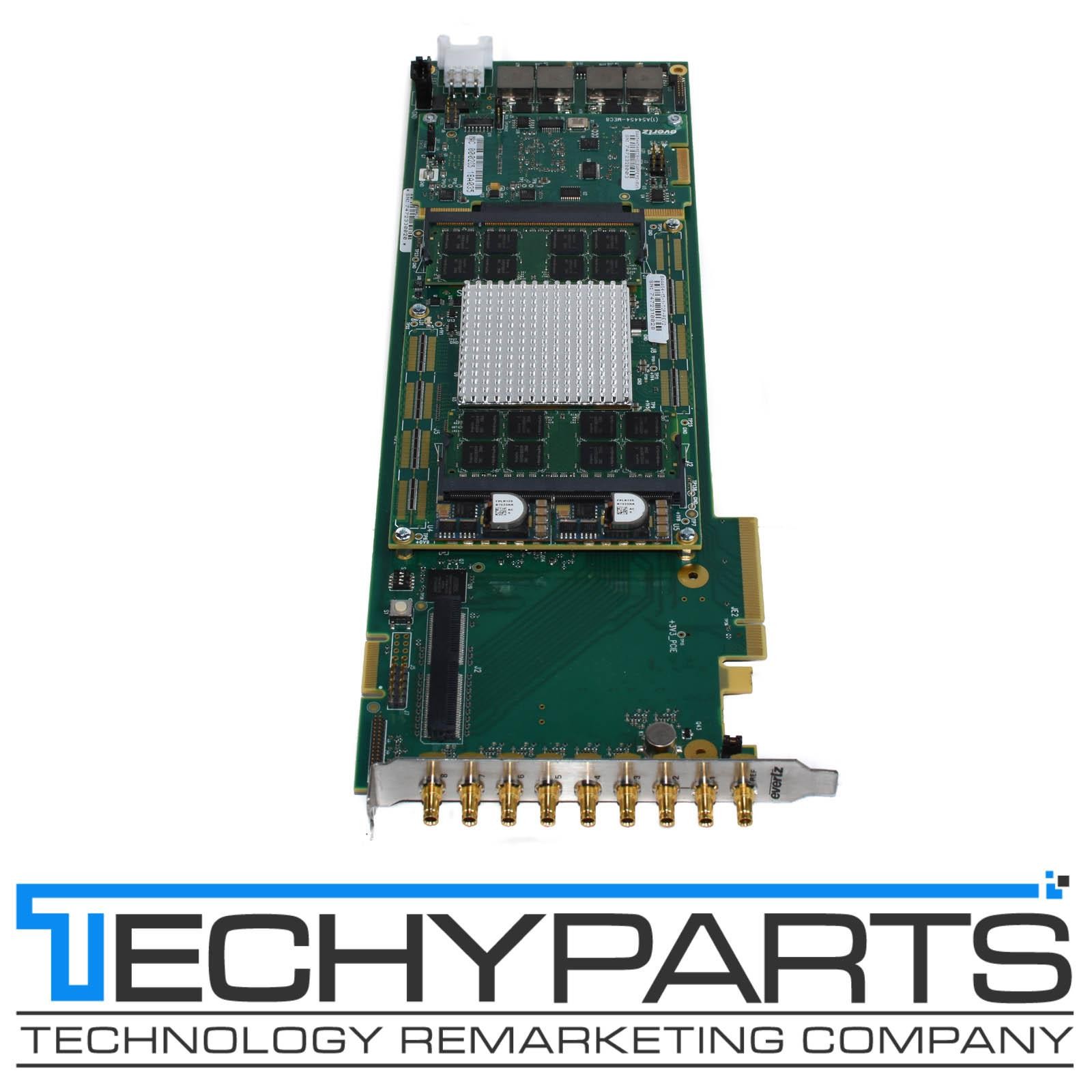 Evertz PCIE-7800ALT-DAV 8-Port SDI Card VUE-MV-SDI PCIe BAPCIE7800ALTDAV-KARAK