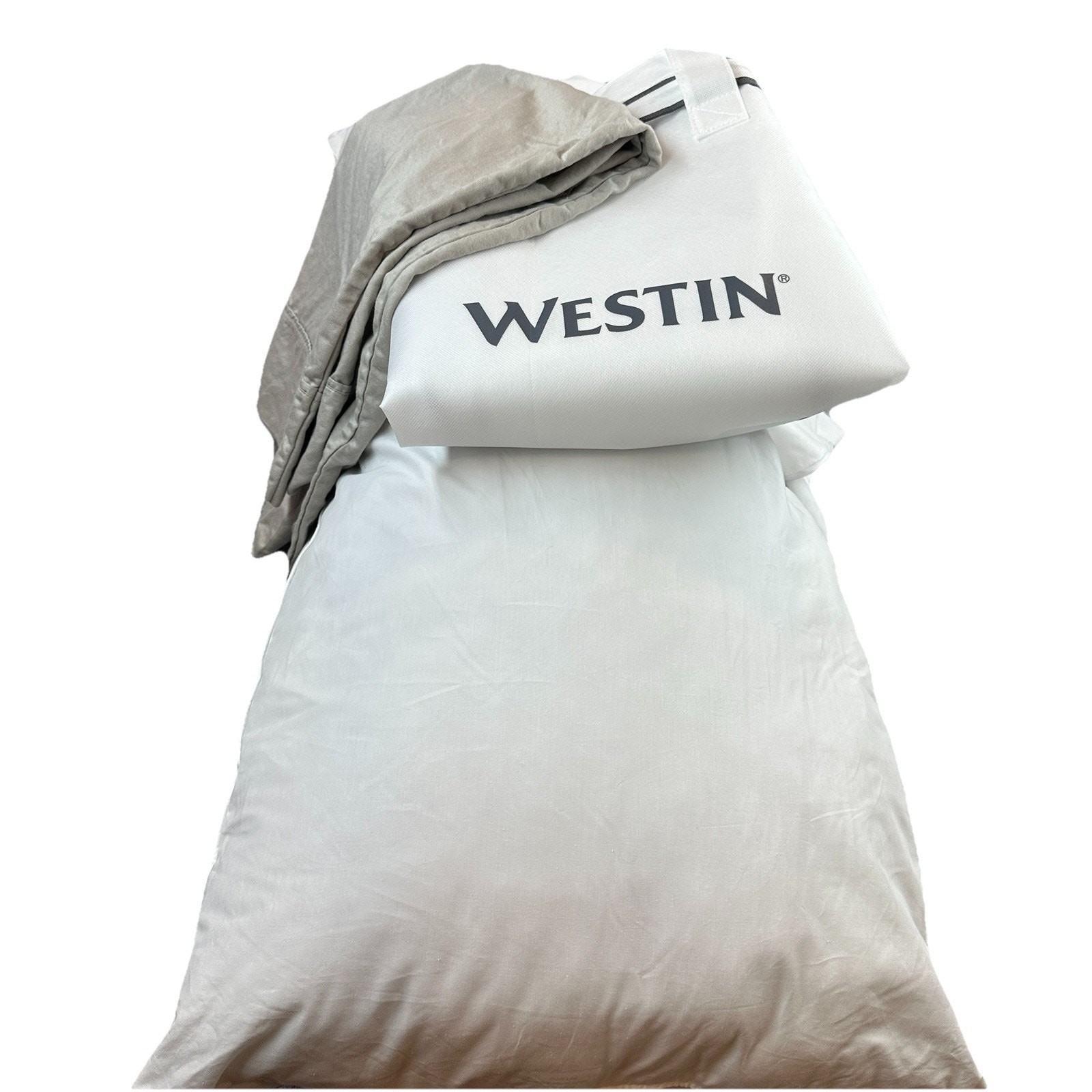 Westin Hotel Luxury King Firm Pillow – Supportive Down Alternative Fiber Fill