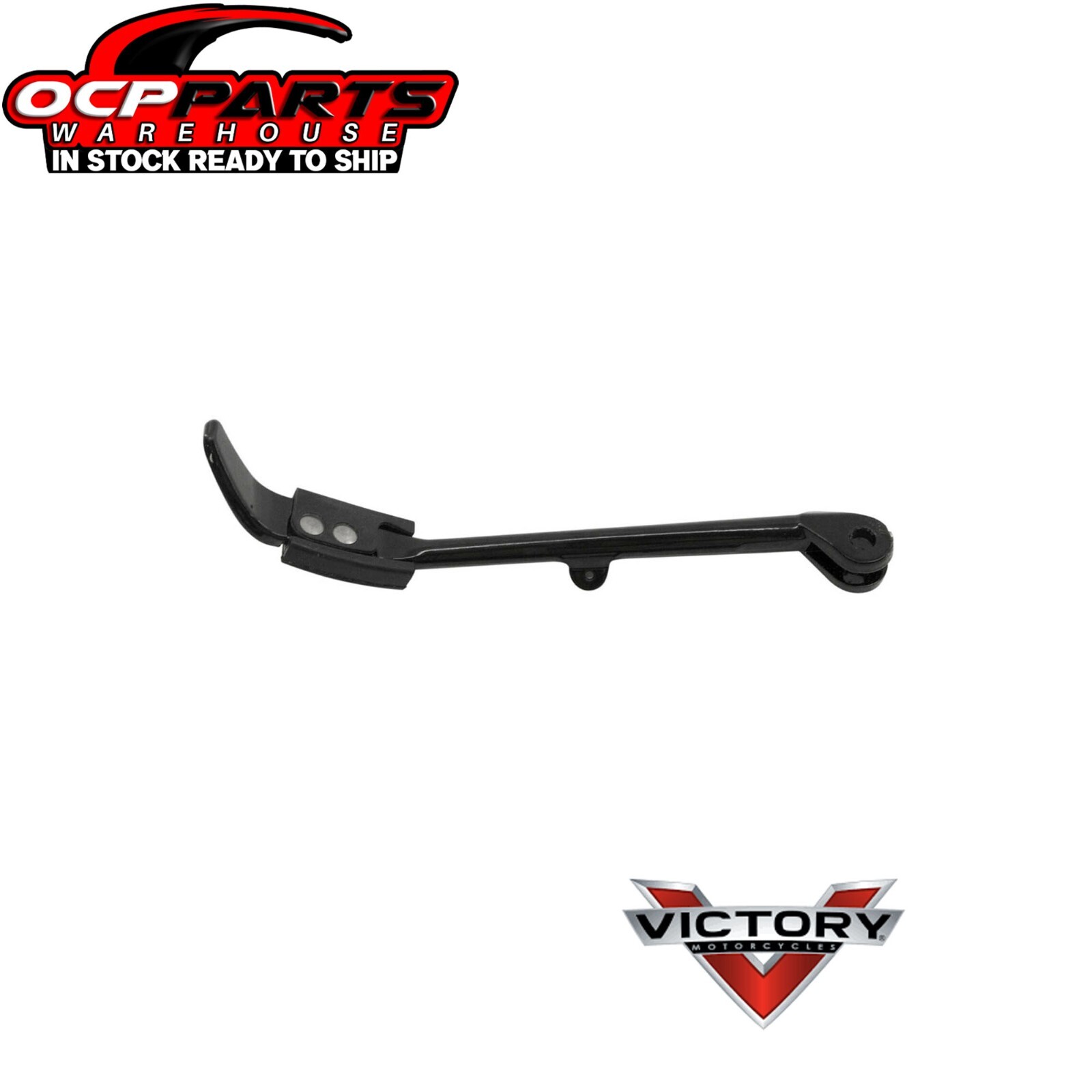POLARIS VICTORY SIDE STAND KICK STAND CRUISER BLACK 2204489-266