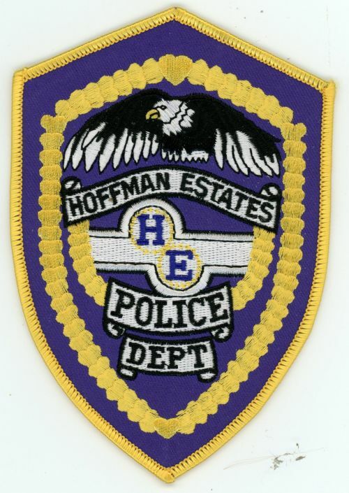 ILLINOIS IL HOFFMAN ESTATES POLICE NICE SHOULDER PATCH SHERIFF
