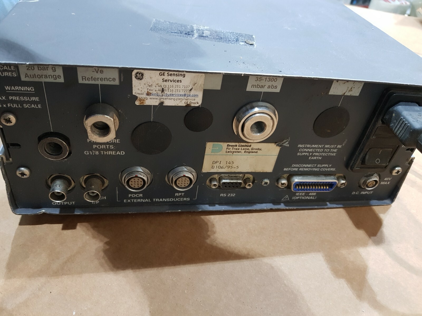 DRUCK DPI 145 Multifunction Pressure Tester