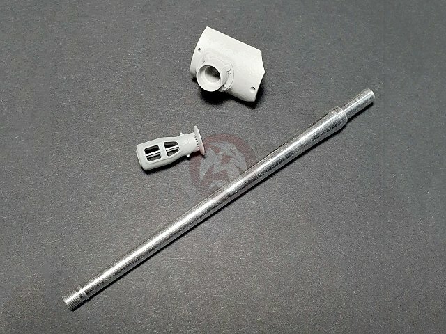 Panzer Art 1/35 D-25T L/43 122mm Gun Barrel w/Mantlet IS-2 (JS-2) Tank GB35-025