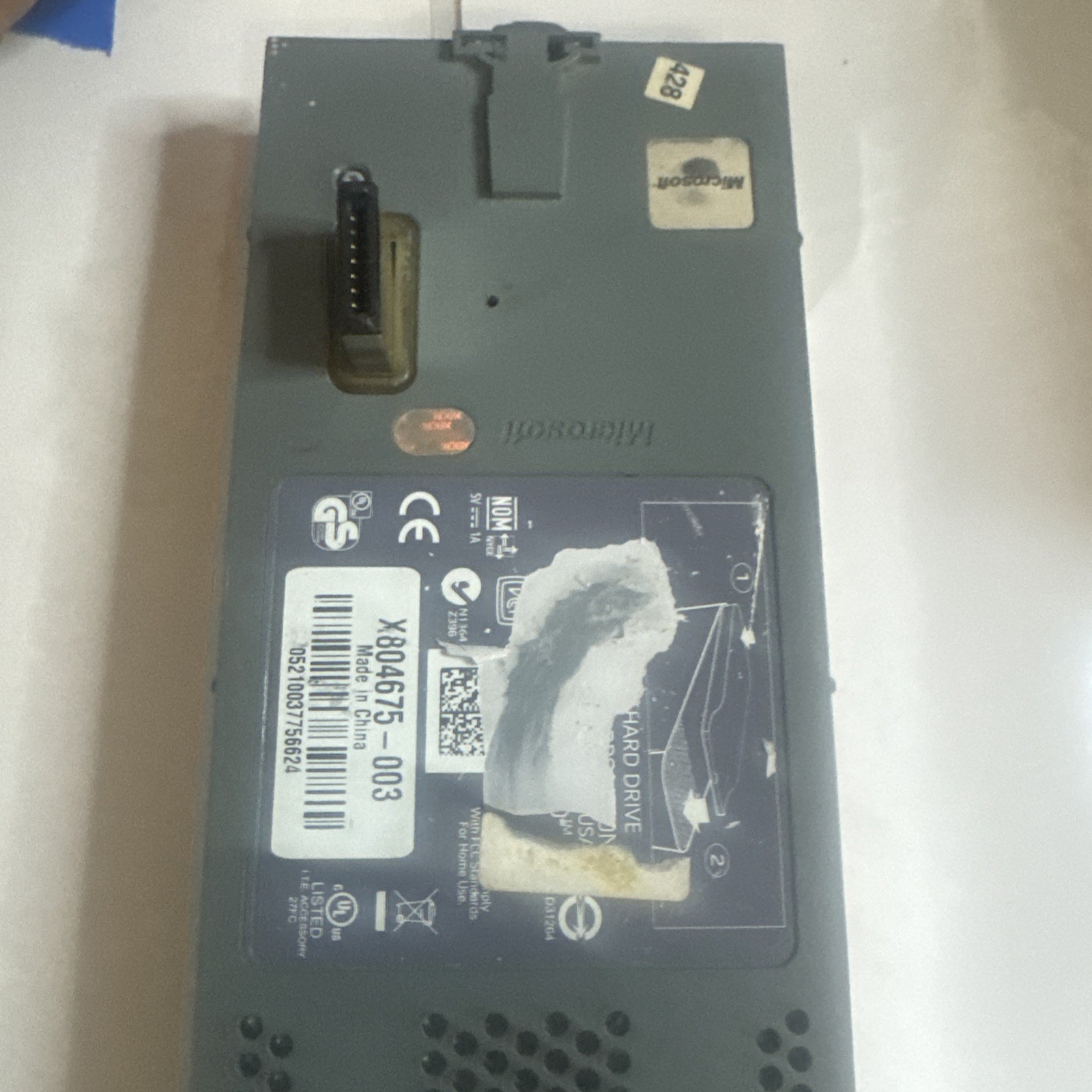 Genuine OEM Original Microsoft X804675-003 Xbox 360 Hard Drive Gray HDD