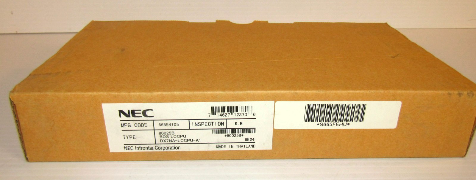 NEC DS 2000 80025B DX7NA LCCPU Main Cabinet Processor Memory Card - CPU Card NEW
