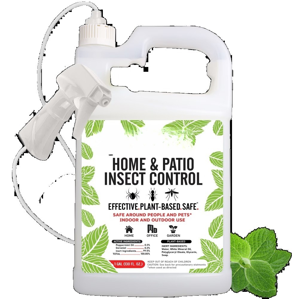 Peppermint Oil Home & Patio Insect Control Spray Natural Indoor