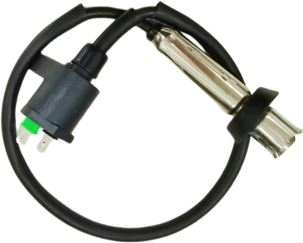 Straight Metal Cap Ignition Coil for GY6 50-150 4 Stroke ATV Dirt Bike Go Kart