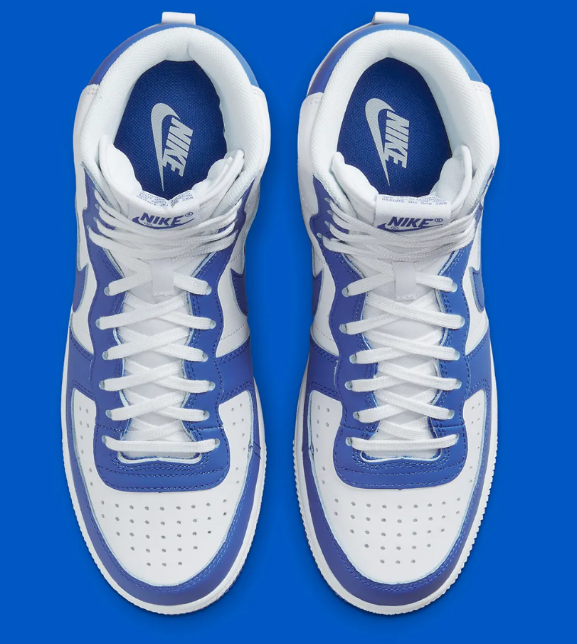 Men's Nike Terminator High White Game Royal FN6836-100 Fashion Sneaker