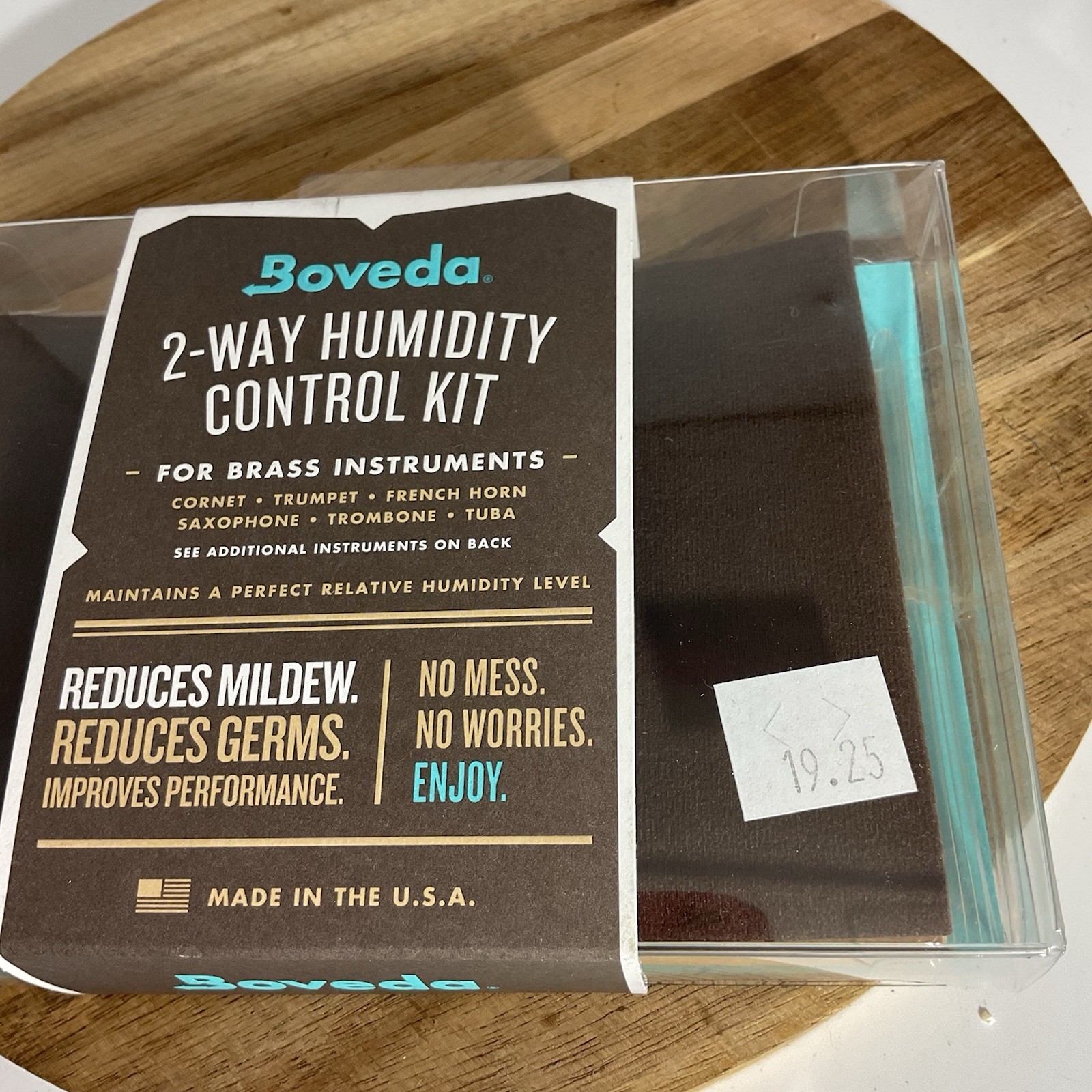 Boveda 2-Way Humidity Control Kit For Brass Instruments New (PG)