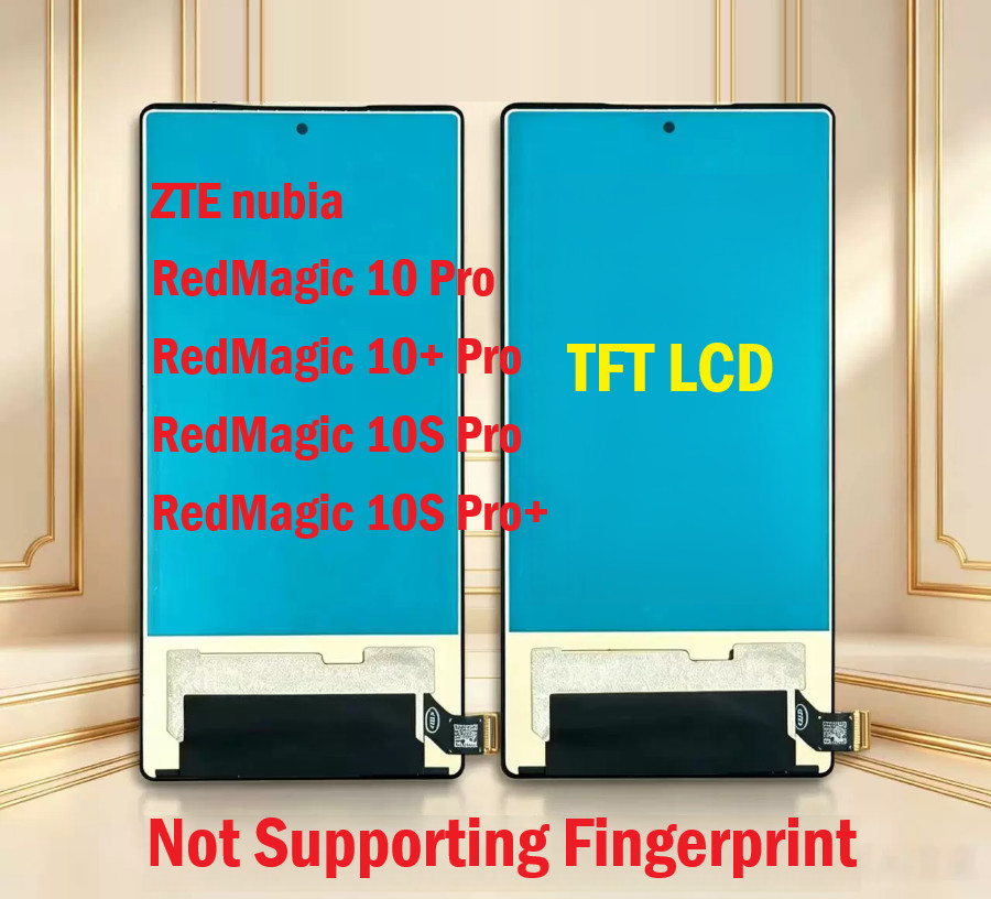 For ZTE Nubia RedMagic 10 Pro+ 10s Pro+ TFT LCD Display Screen Touch Digitizer
