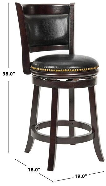 Safavieh BROCKWAY COUNTERSTOOL, Reduced Price 2172753660 FOX7001A