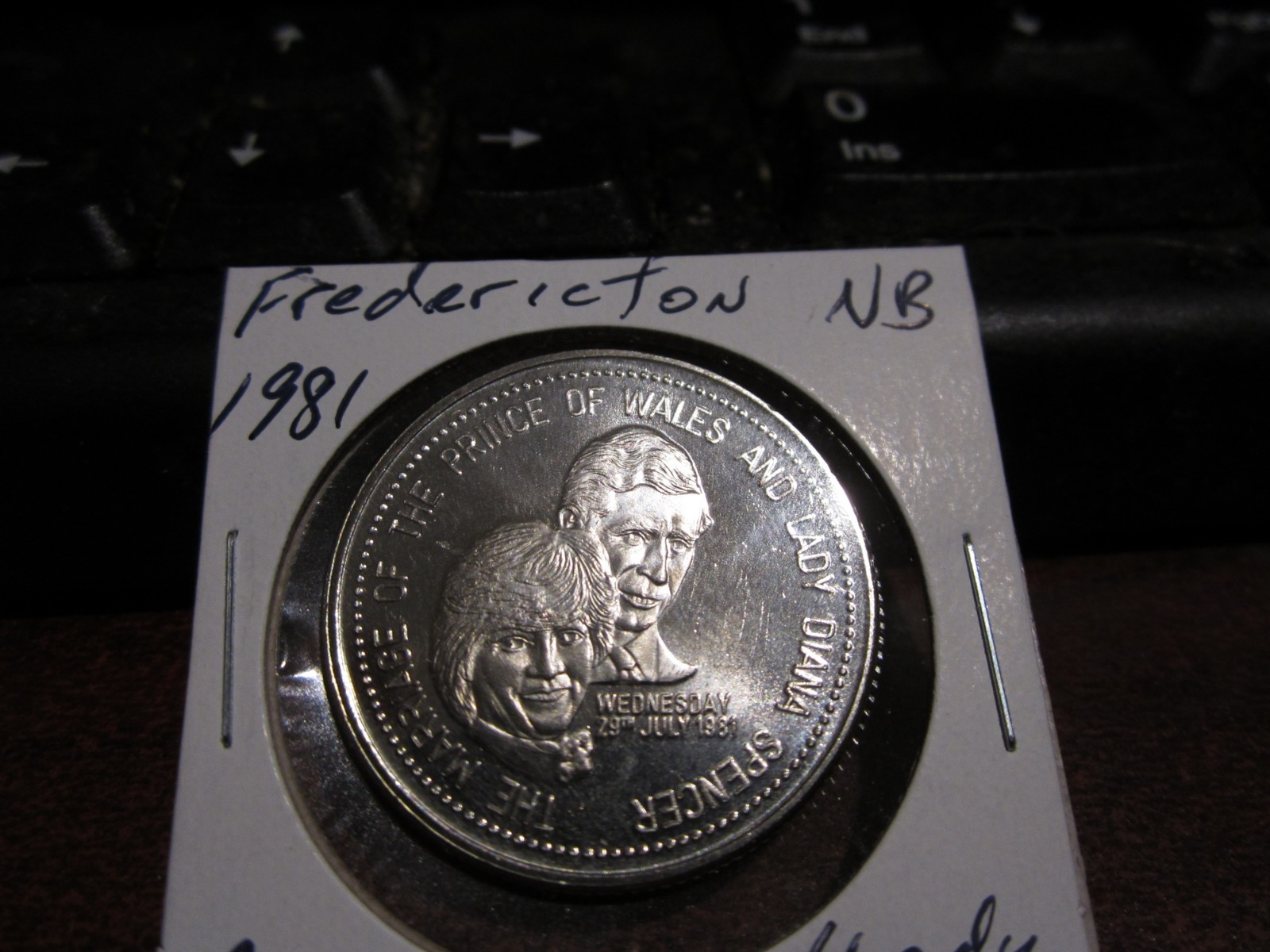 1981 - Prince of Wales / Lady Di - NB - Canada Token, Canadian trade dollar