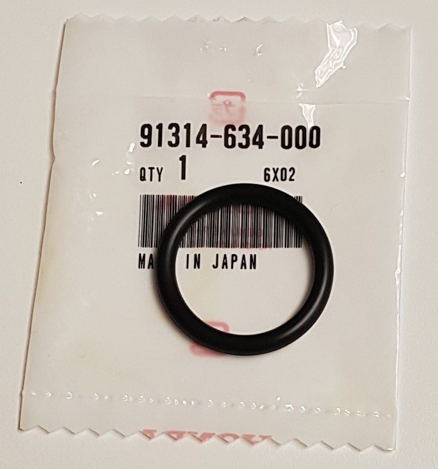 91314-634-000 OEM HONDA WATER PIPE O-RING 75-05 CIVIC 76-89 ACCORD 86-89 INTEGRA