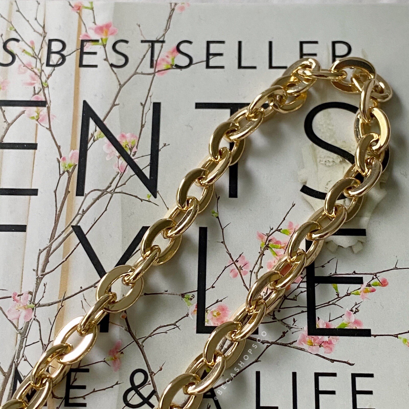 Shoulder Oval Chain Strap Replacement 18"