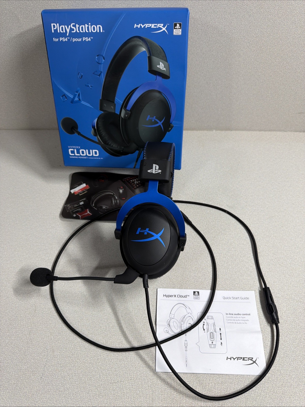 HyperX Cloud Wired Console Gaming Headset for PS4
