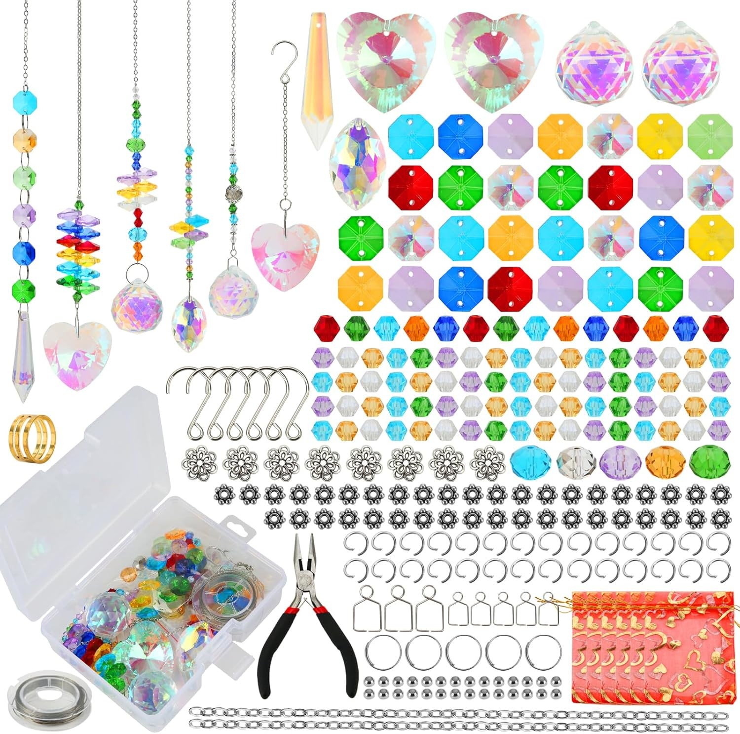 460pcs DIY Suncatcher Making Kits Adults Crystal Sun Catcher Arts & Crafts New