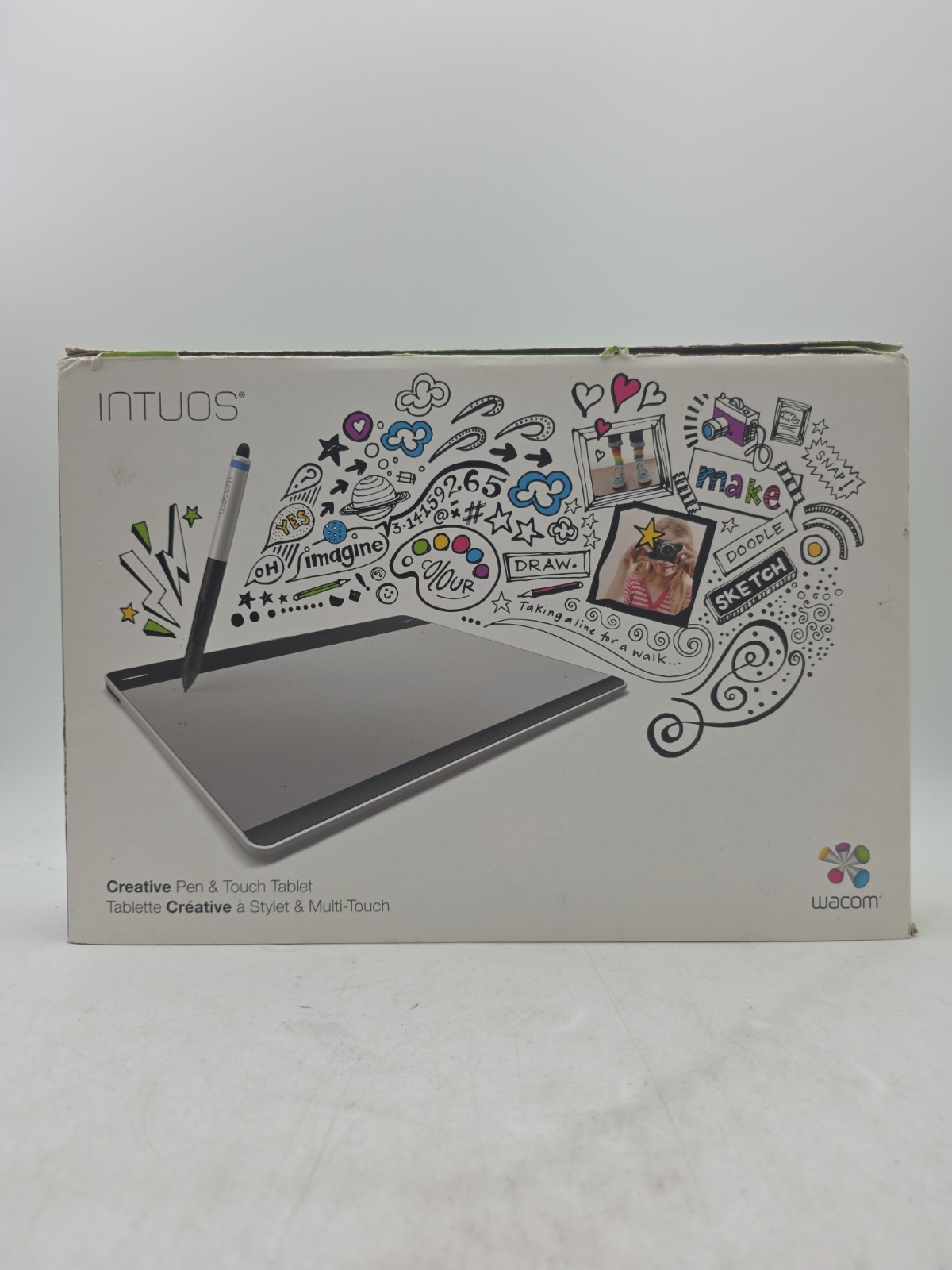Wacom CTH-680 Intuos Medium Creative Pen & Touch Tablet Excellent