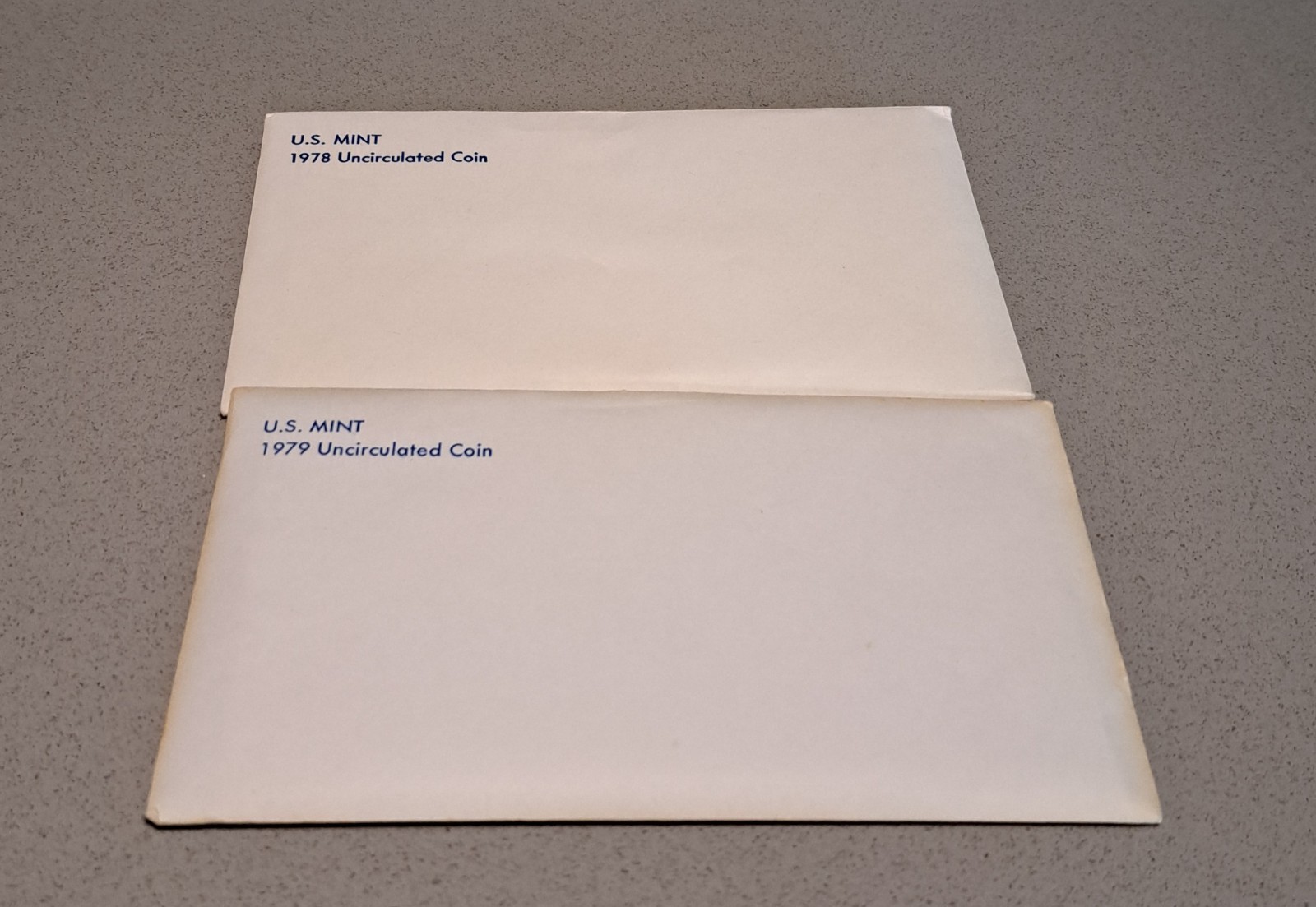 1978 and 1979 Uncirculated coin Mint sets