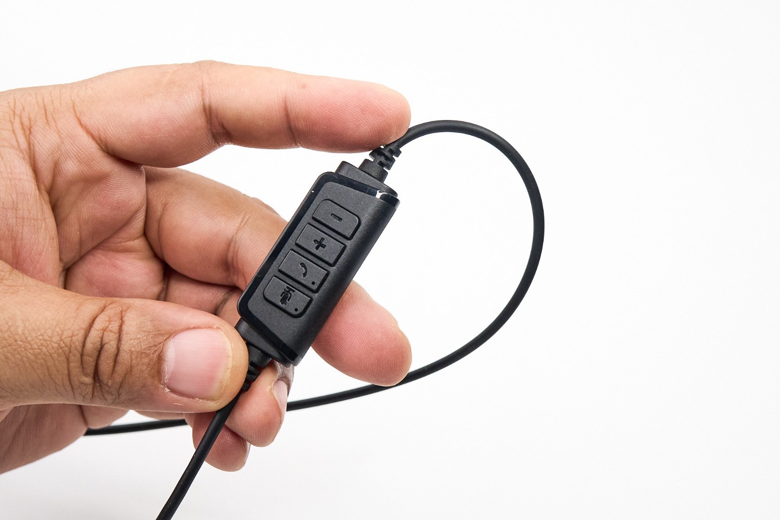 USB Headset with Mic Noise Cancelling USB-A USB-C Black