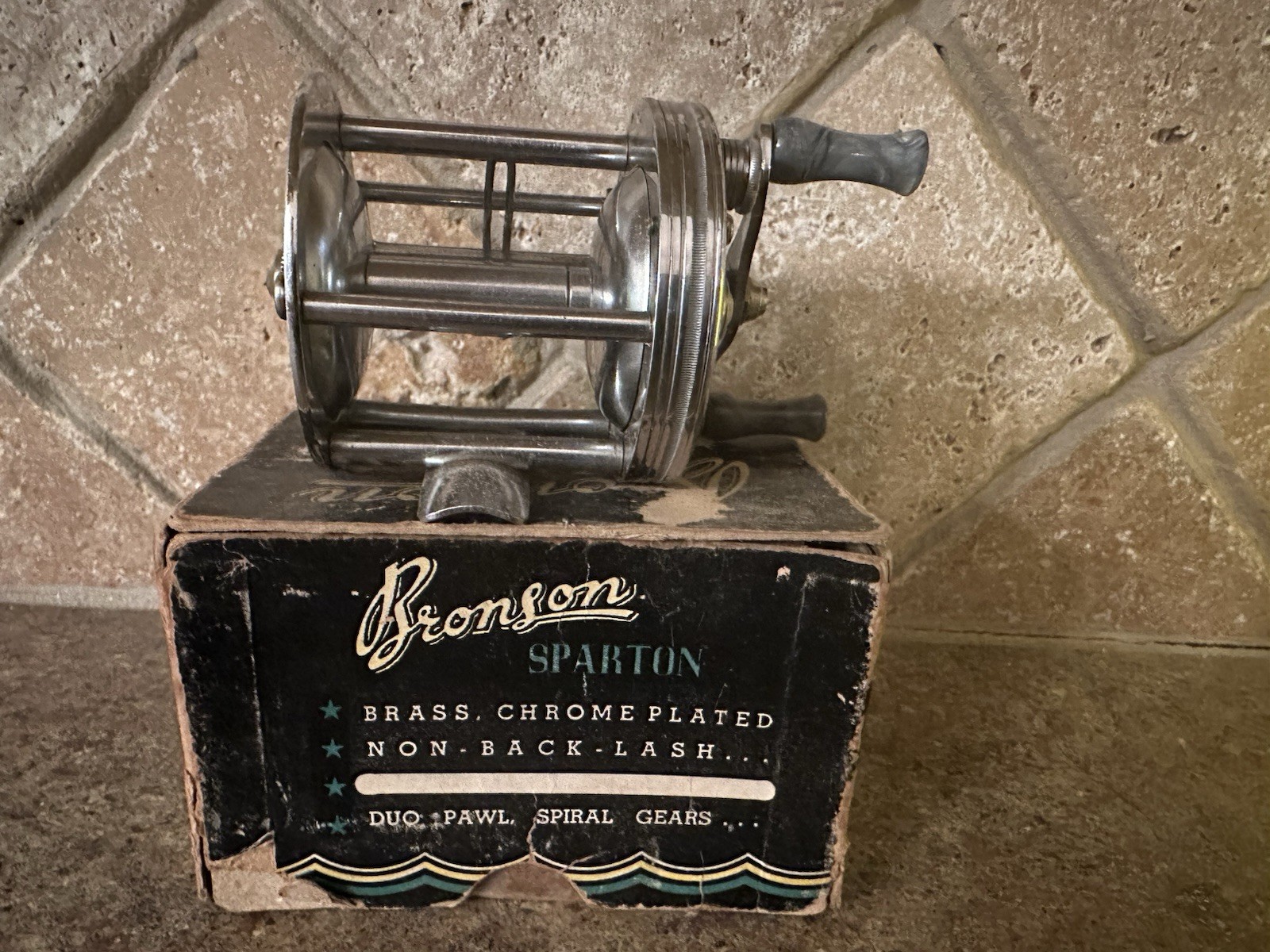 🔥 ANTIQUE ( BRONSON ) Sparton- 3500 LEVEL WIND Circa 1938-1941/