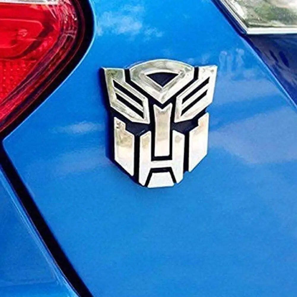 New 3D Car Stickers For Transformer Badge Decepticon Emblem Tail Decal Cool Auto