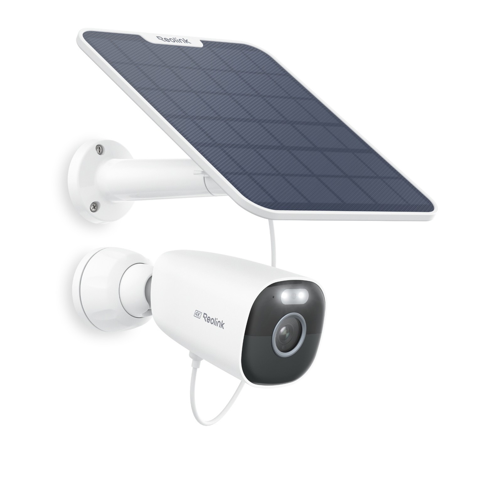 Reolink 4K Wireless Outdoor Battery Powered Camera with Solar Panel Spotlight