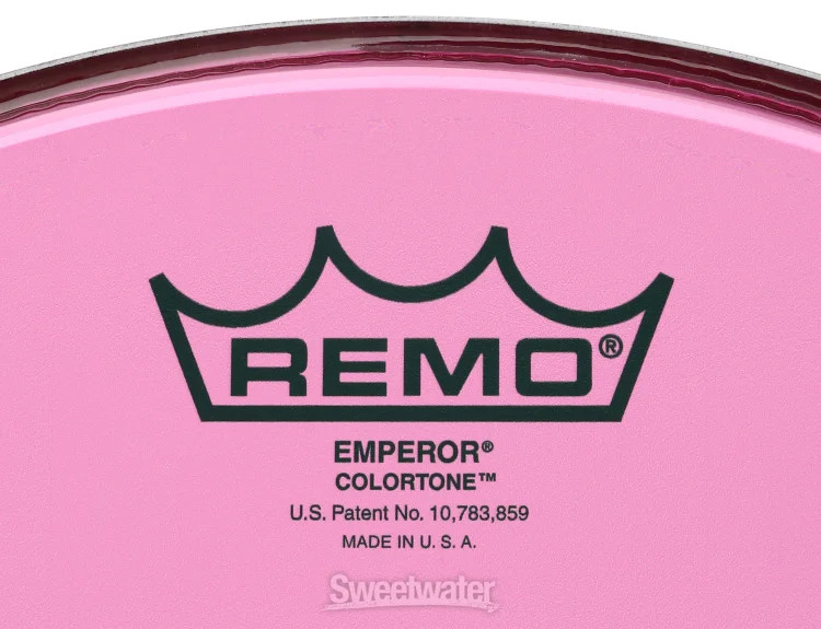 Remo Emperor Colortone Pink Drumhead - 13 inch