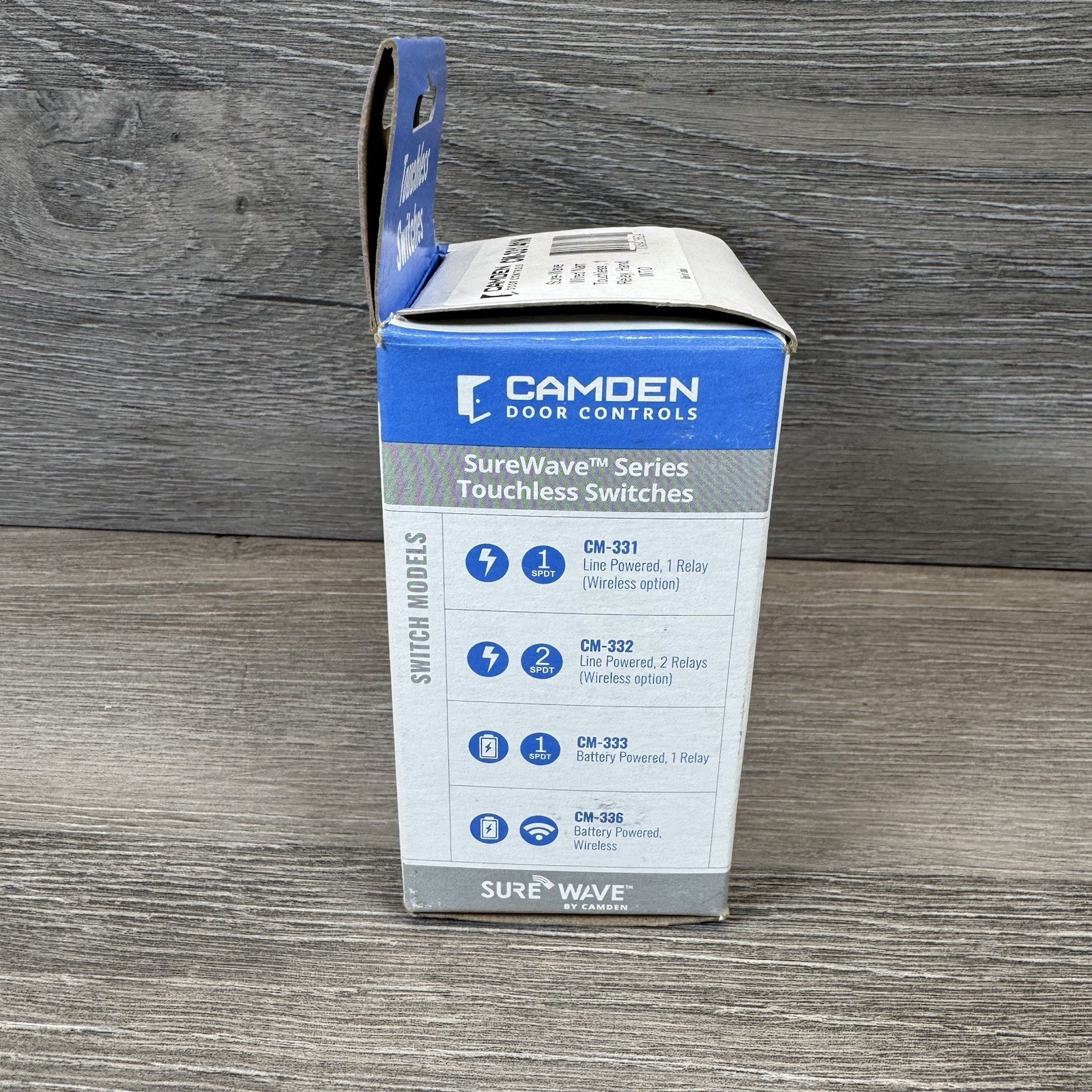 Camden CM-331/41N Sure-Wave Wired Narr Touchless
