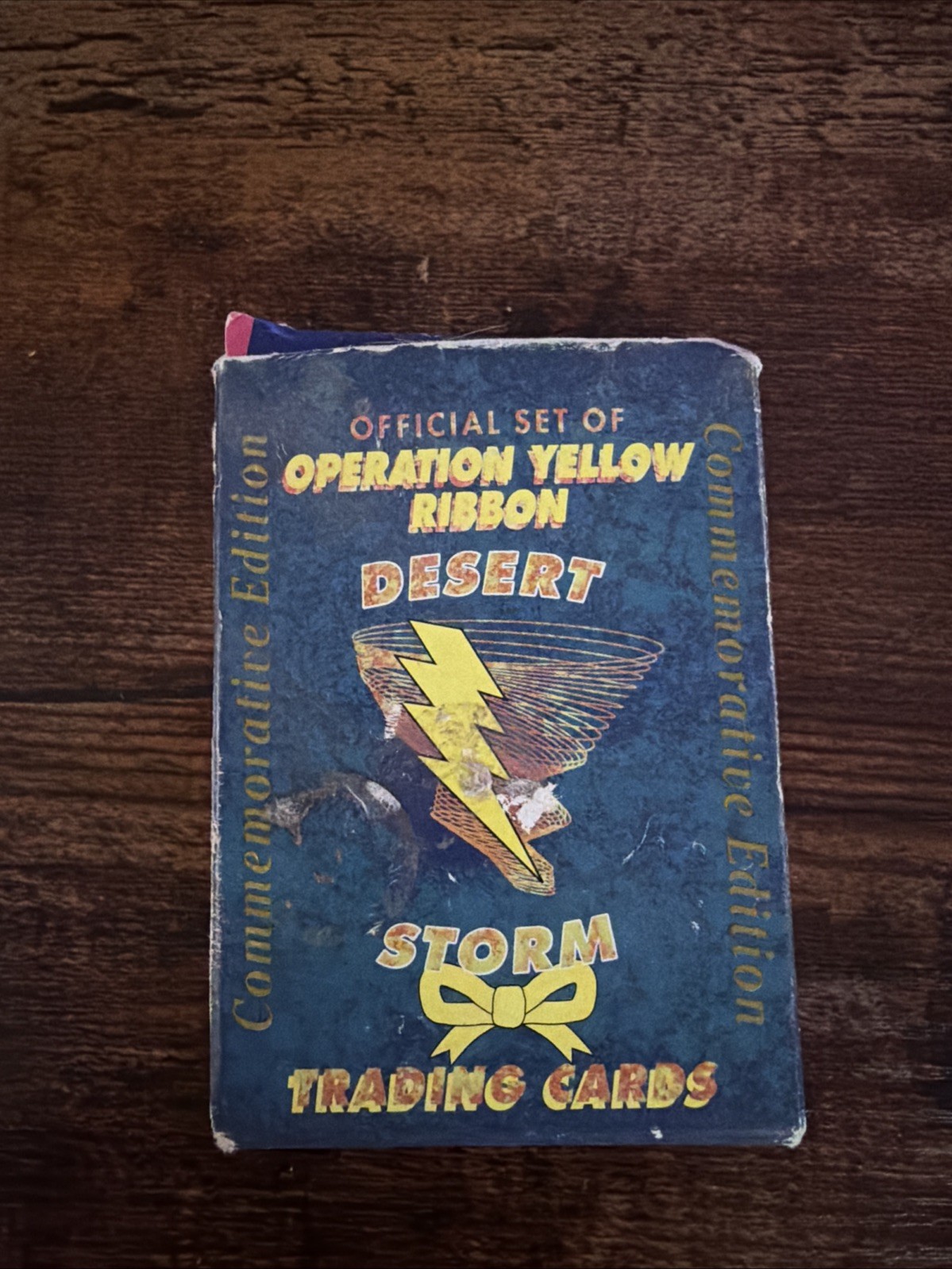 Official Set Of Operation Yellow Ribbon Desert Storm Trading Cards Complete Set