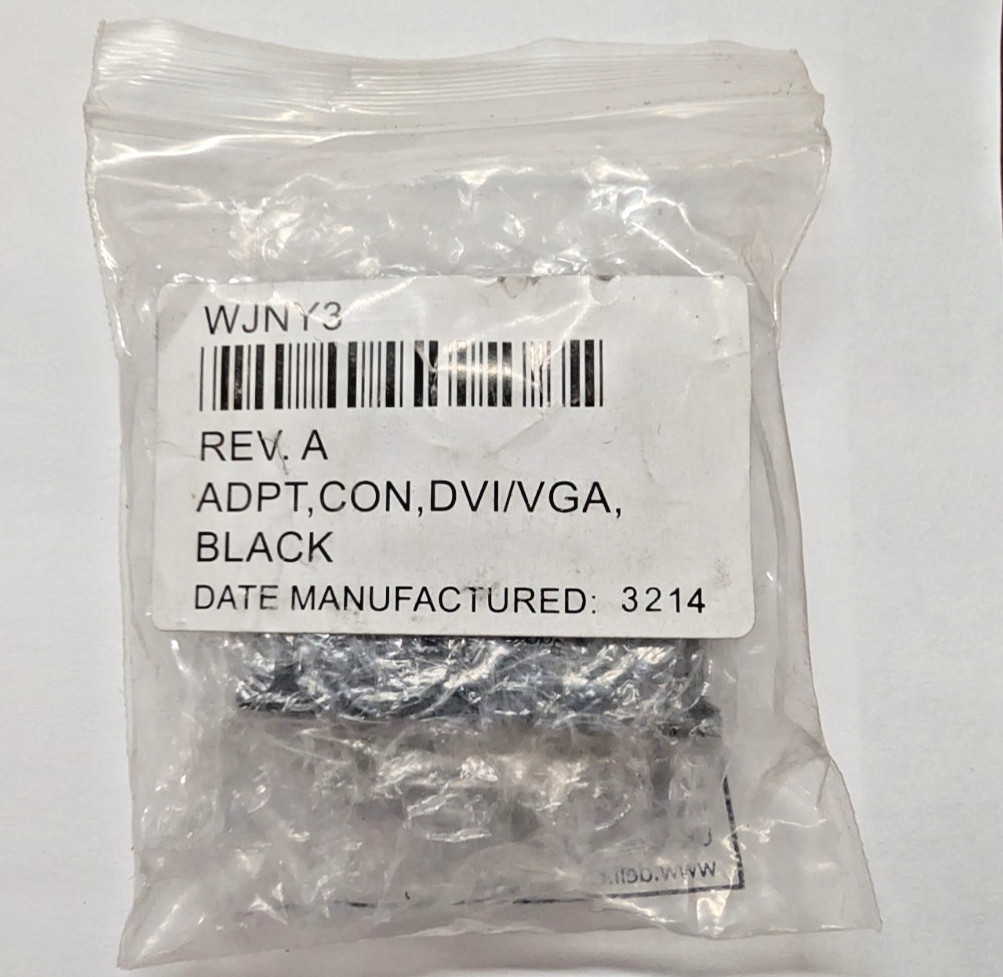 (Lot of 5)NEW Dell Wyse DVI Male To VGA Female Video Adapter WJNY3