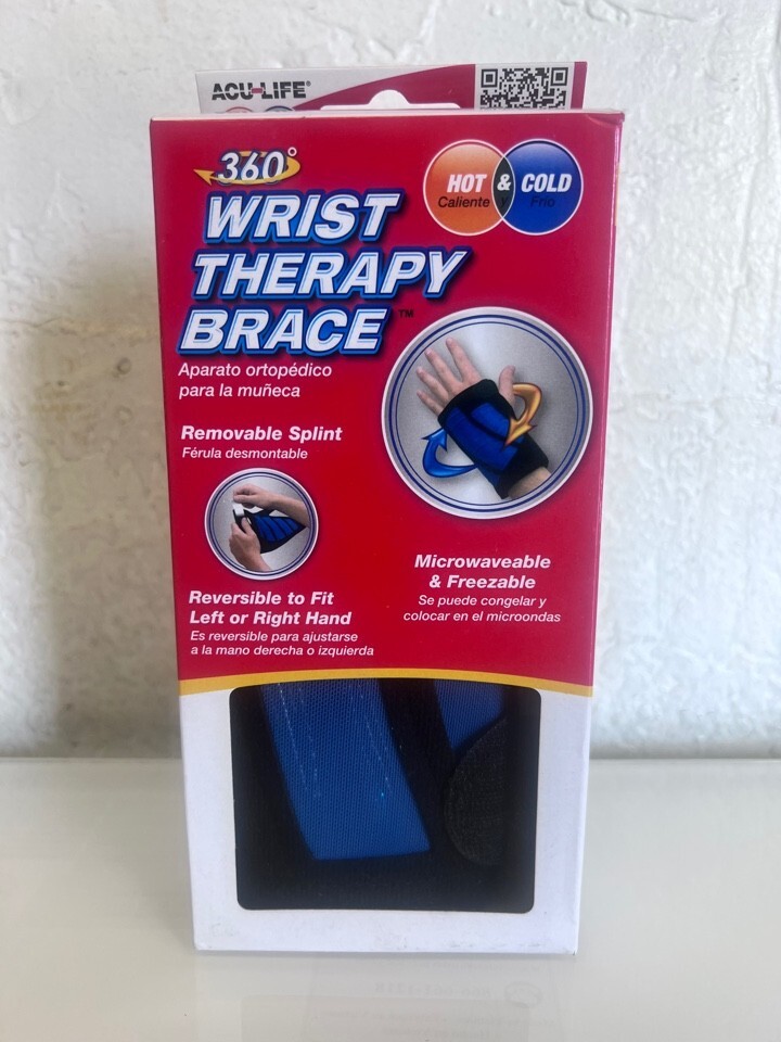 Acu Life 360 Hot & Cold Therapy Wrist Brace, Adjustable