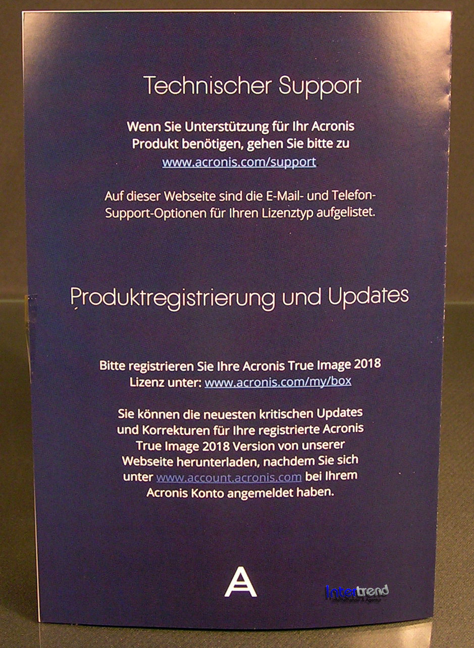 Acronis True Image 2018 Full Version 1 PC/Mac Box, CD + Universal Restore Original Packaging NEW