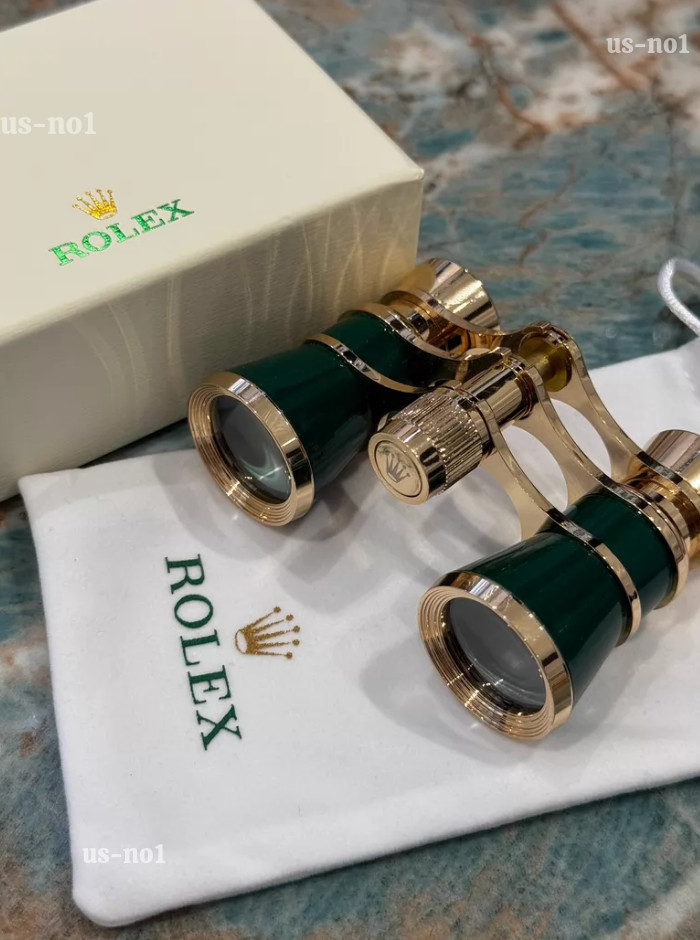 HOT Rolex Green Gold Lacquer Opera Binoculars With Box & Pouch Luxury VIP Gift
