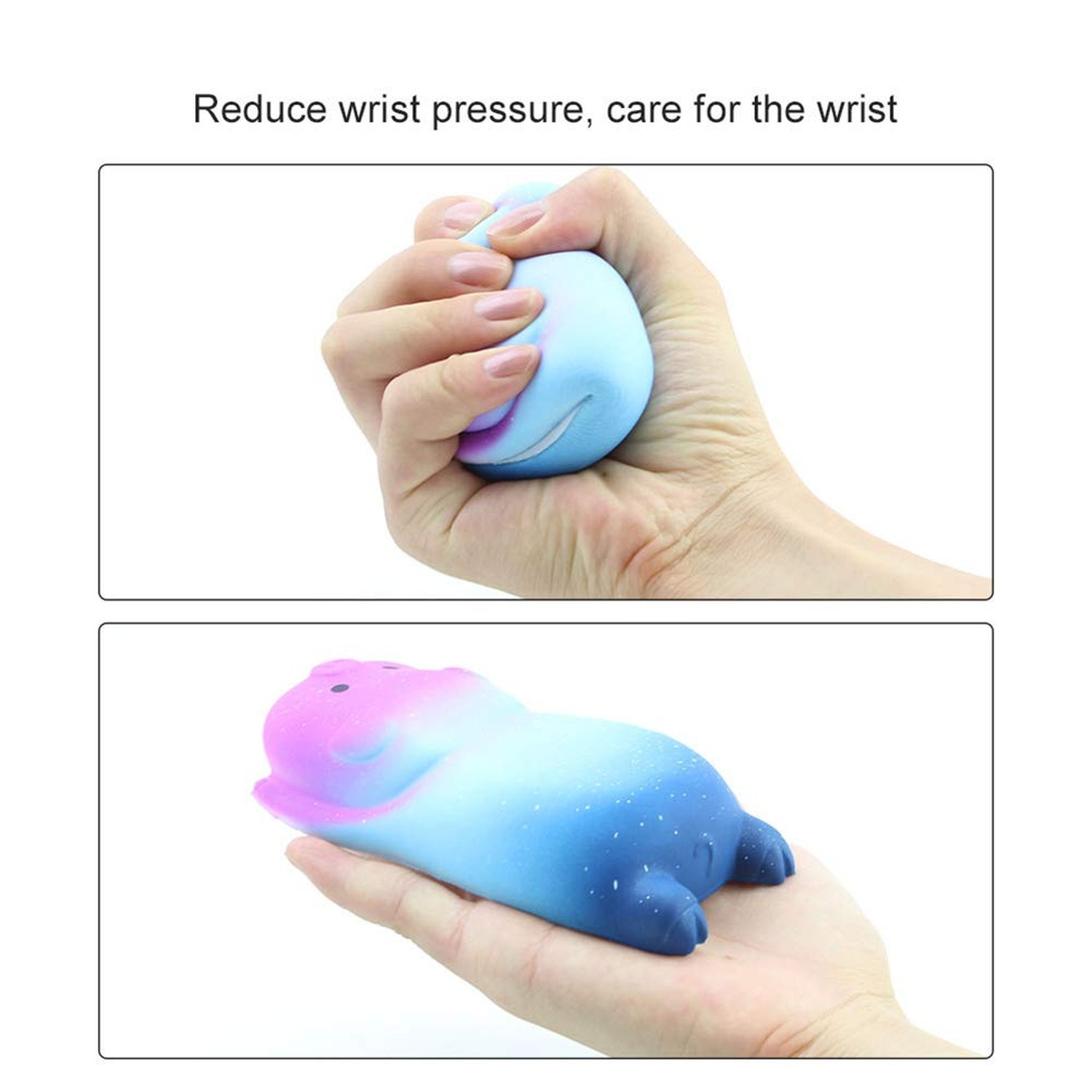 Small Wrist Rest Mouse Pad, Mini Cute Ergonomic Mousepad Memory Foam Design P...