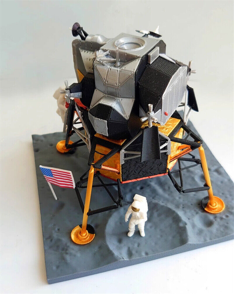 1/48 1/72 Scale Apollo 11 Apollo Lunar Module Astronaut Model Scene Toy Gift