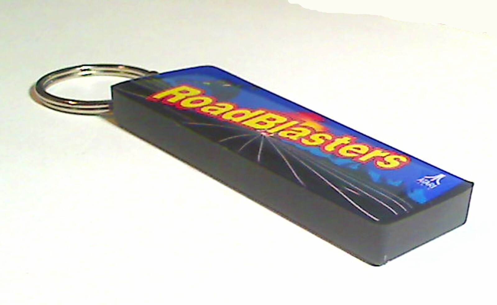 RoadBlasters Arcade Marquee Coin Door accessory Keychain