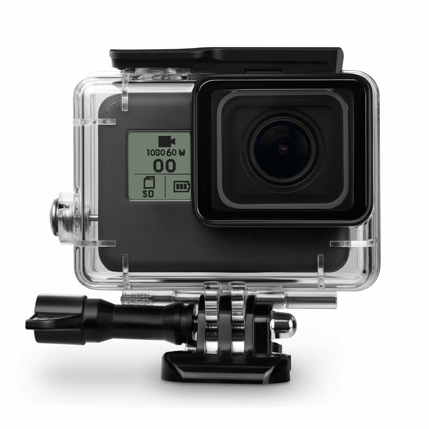 Waterproof Housing Case for GoPro Hero 7 Black 6 5 Protective Shell with Bracket