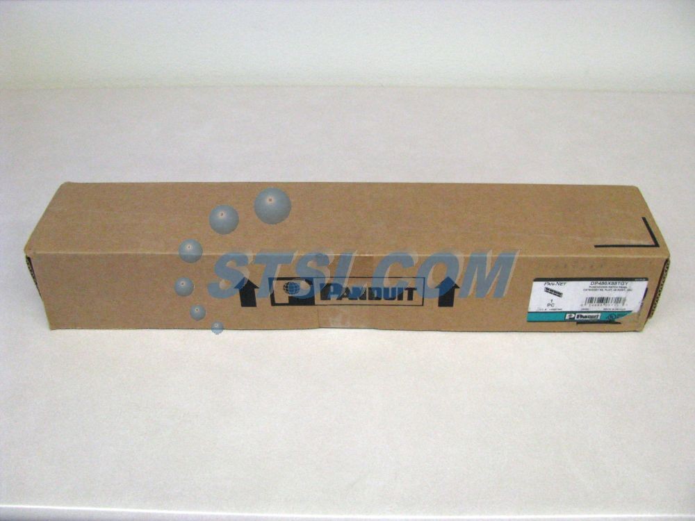 Panduit DP486X88TGY DP6 48-Port Cat6a 10Gig Patch Panel 2RU ~STSI