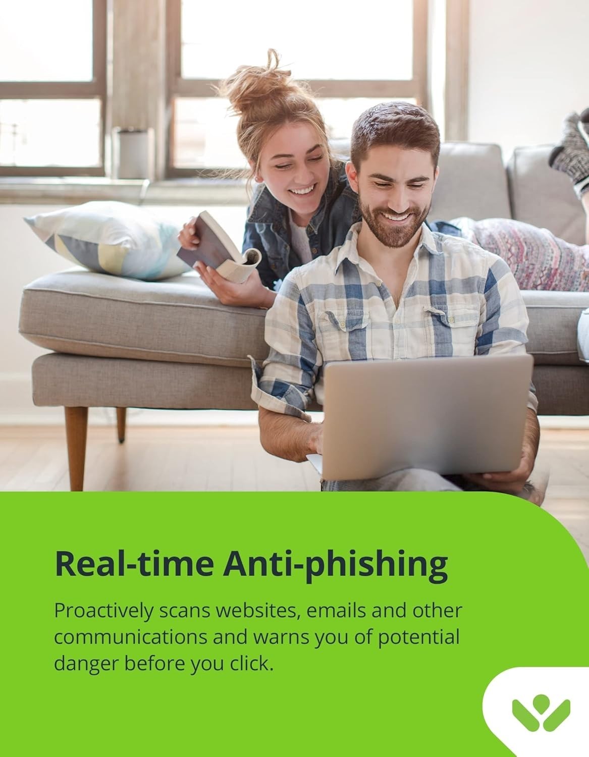 Antivirus Software 2026 for 3 Devices | Protect PC/Mac with Quick Setup & Backup