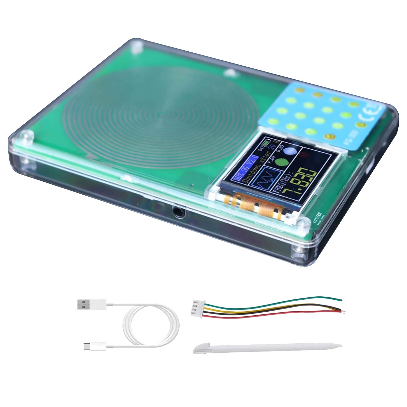 7.83Hz Frequency Generator with Programmable Modulation and Waveform Selection