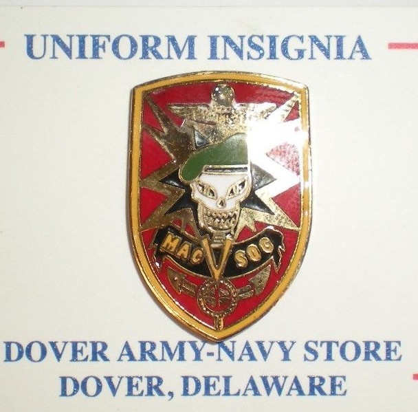 US ARMY MAC SOG VIETNAM PIN - CURRENT PRODUCTION - GREAT FOR CAPS/JACKETS!