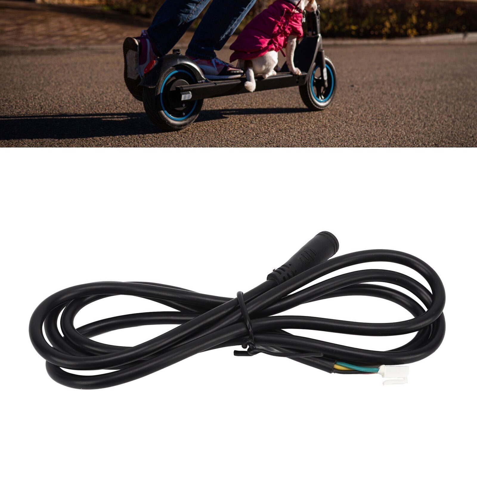 Scooter Power Cable Rubber High Temperature Resistant Electric Scooter