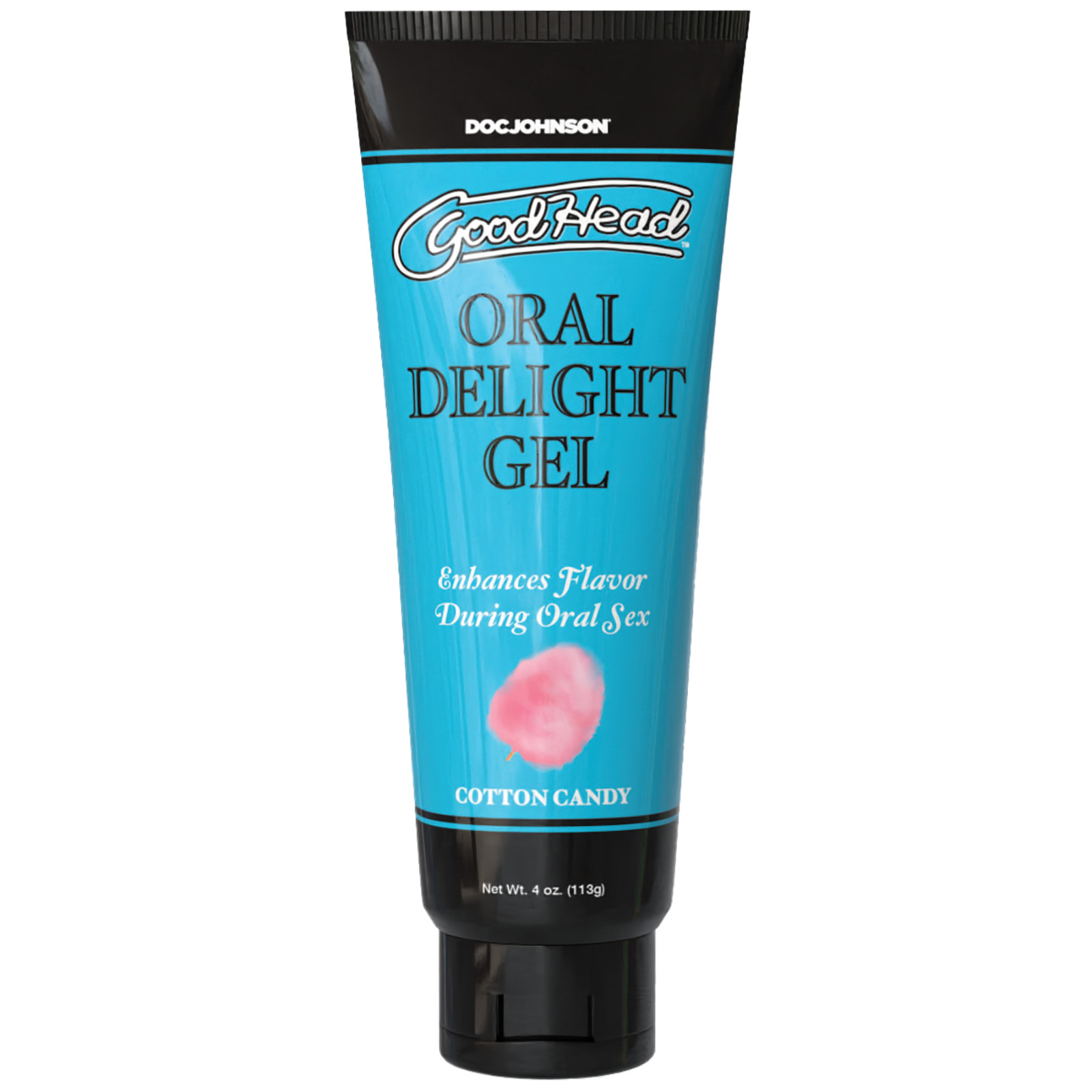 GOODHEAD - DEEP THROAT GEL- COTTON CANDY. ORAL DELIGHT 4 OZ. BEST ORAL SEX