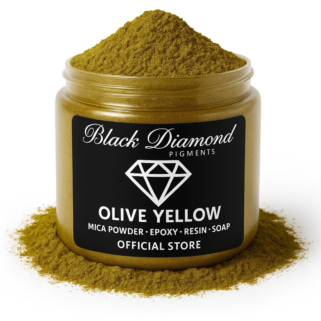 Black Diamond Pigments® | Olive Yellow is a premium professional pigment