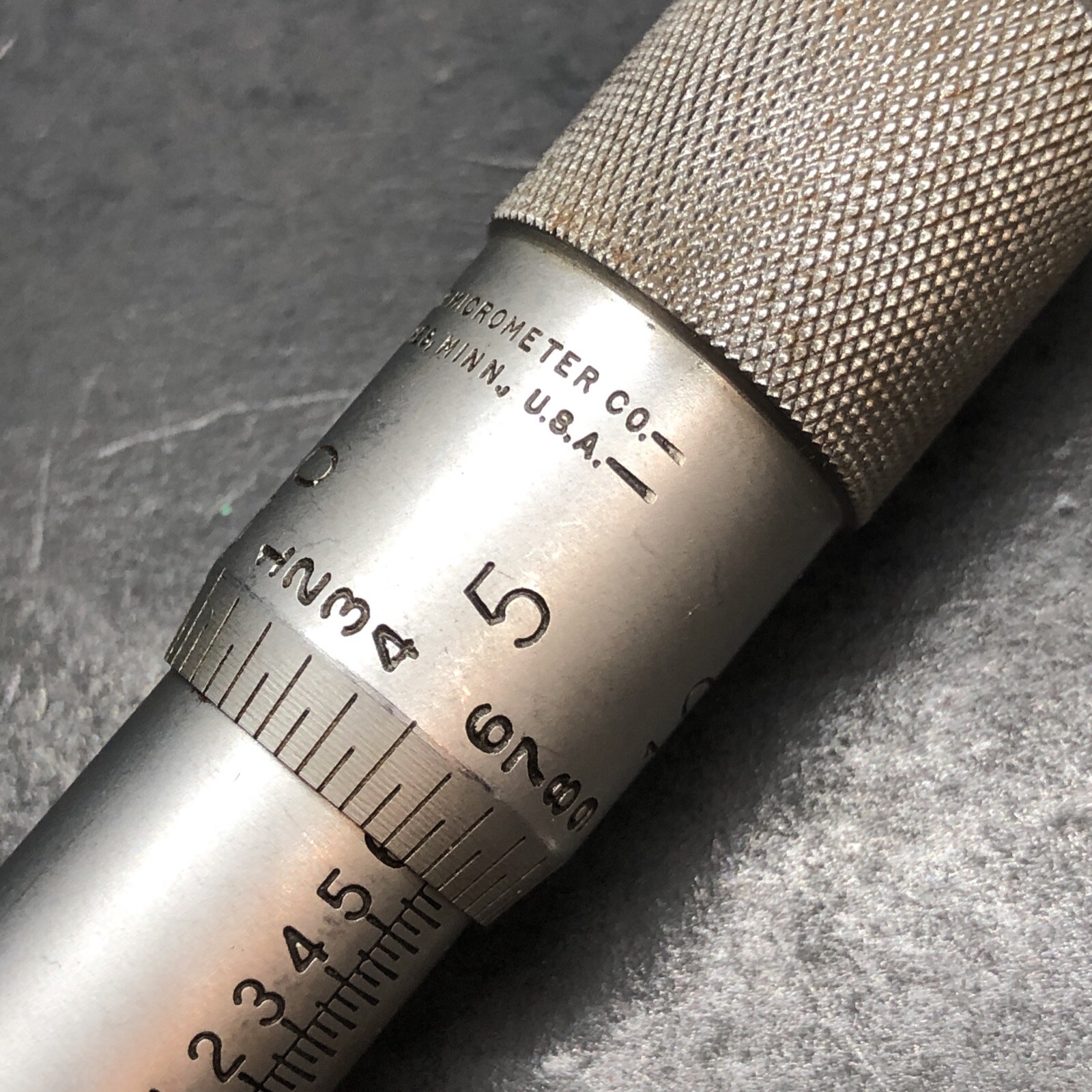 Tubular Micrometer Co. Micrometer Head A