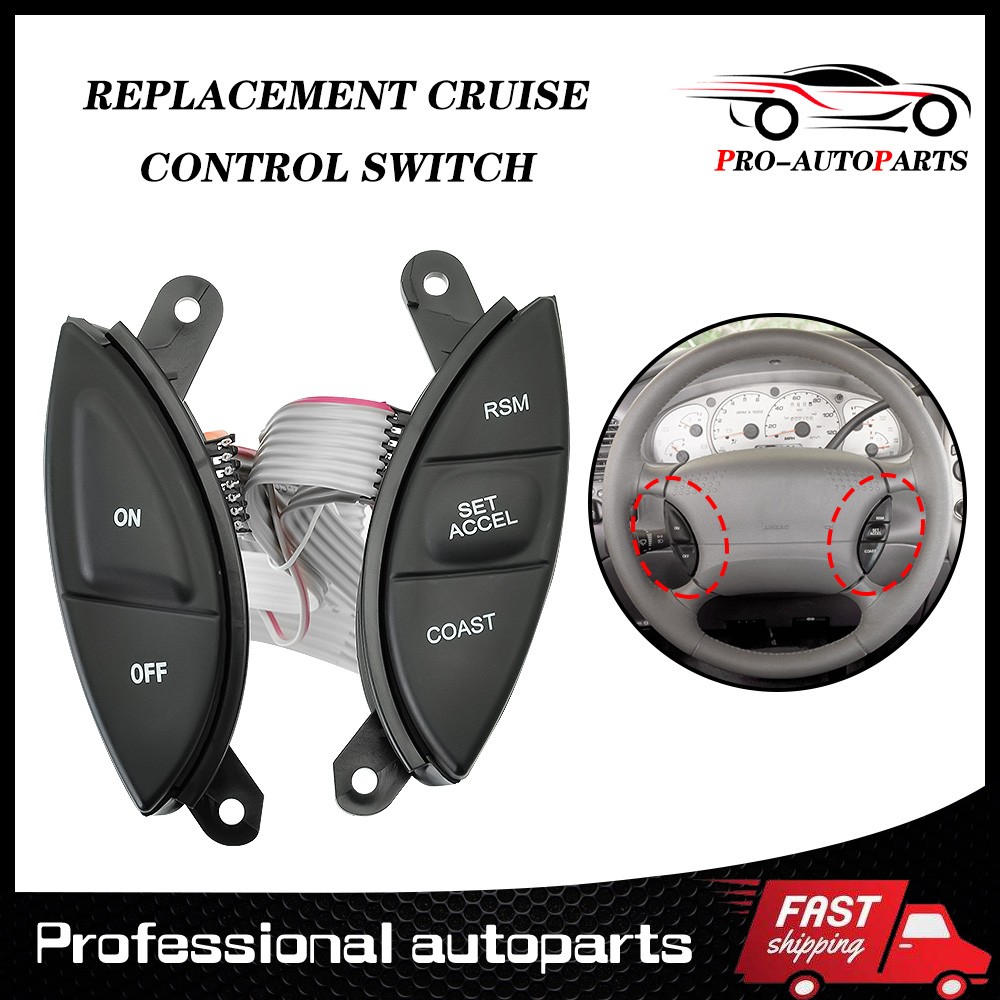 F87Z9C888BB Steering Wheel Cruise Control Switch for Ford Explorer Ranger 98-05