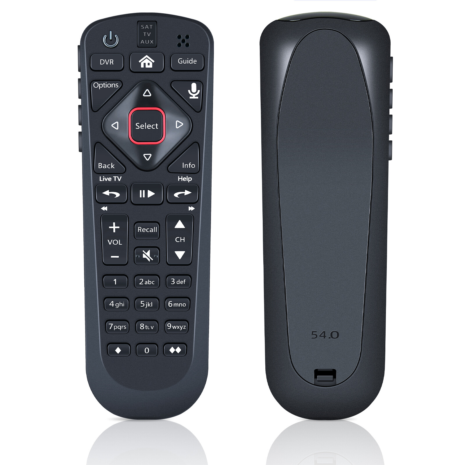 For Dish 54.0 Remote Control for The Hopper With Voice/Backlight
