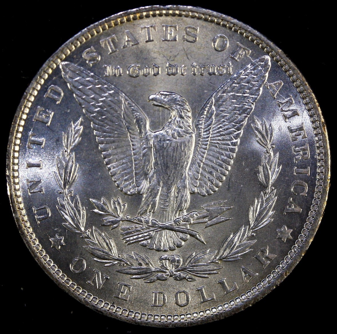 1897 $1 Morgan Silver Dollar BU UNCIRCULATED #M7